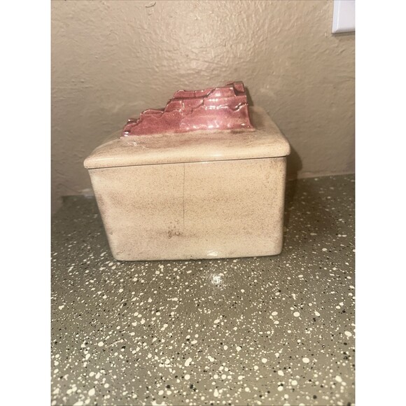 Southwest‎ Native American Pueblo Adobe House Village Cookie Jar ceramic - Picture 3 of 10